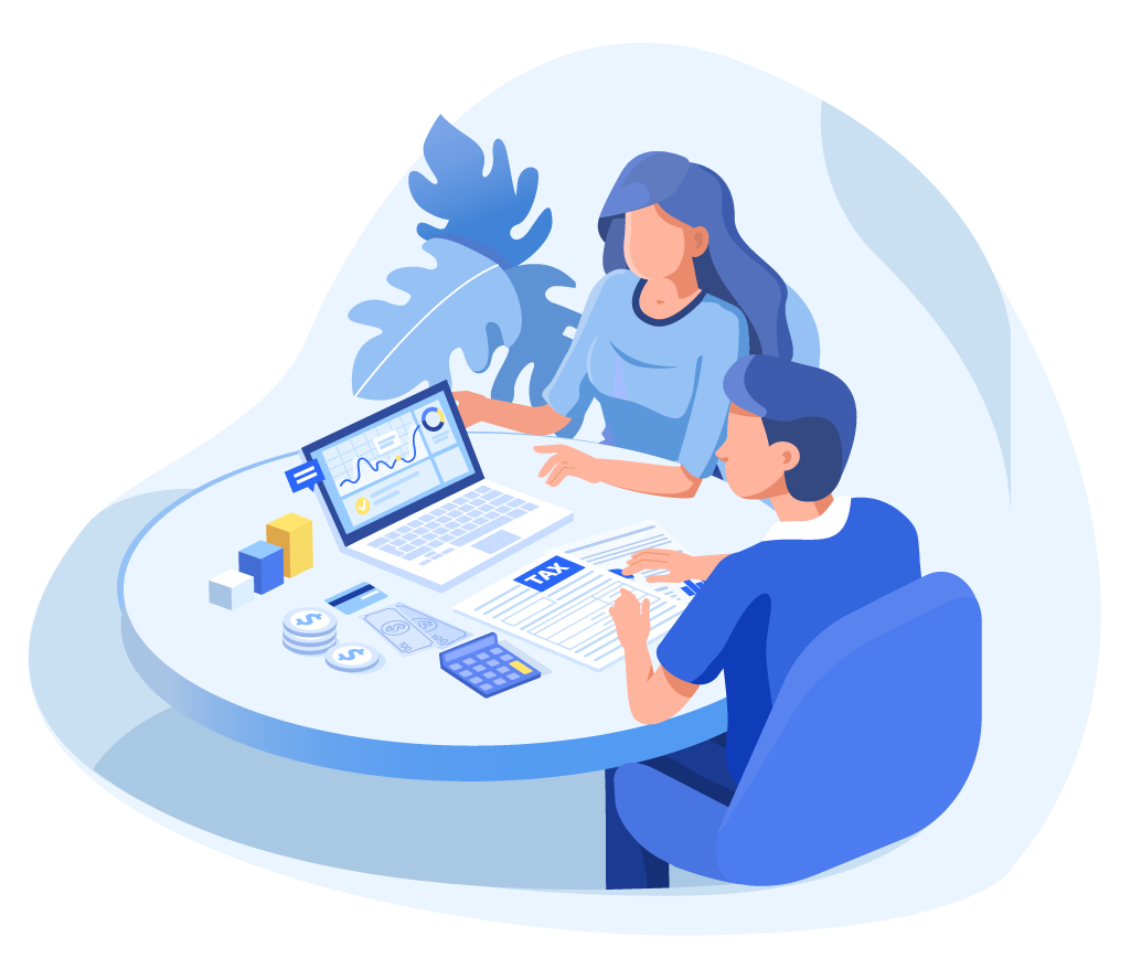Business consulting illustration